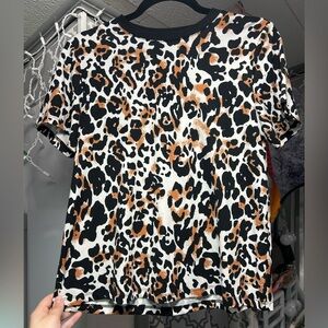 Leopard Print Women's Top